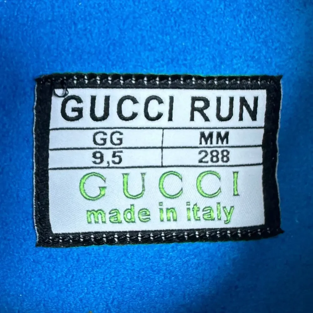 Gucci Technical Knit Floral Run Sneaker - Men’s 10 - Picture 7 of 8